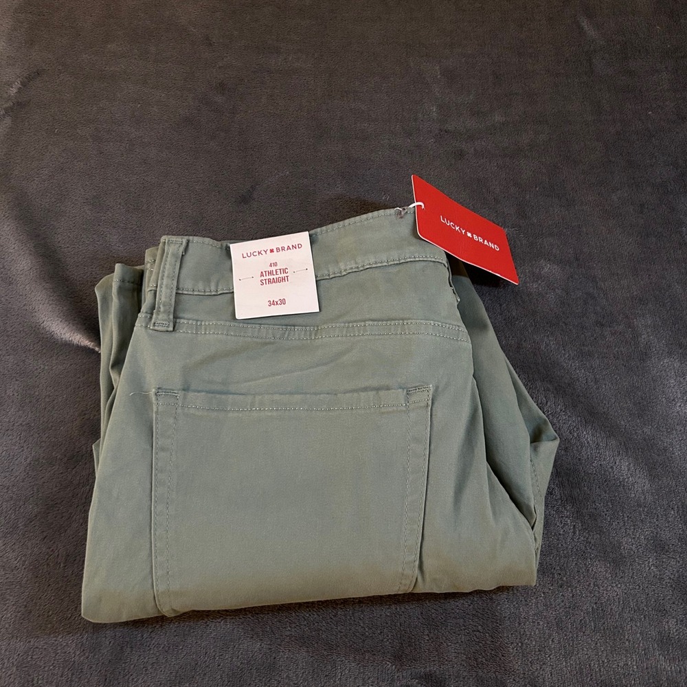 Lucky Brand Green Chinos